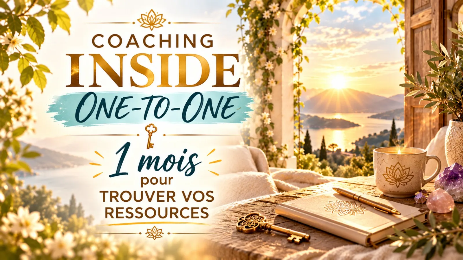 Coaching INSIDE One-to-One : 1 mois pour trouver vos ressources.